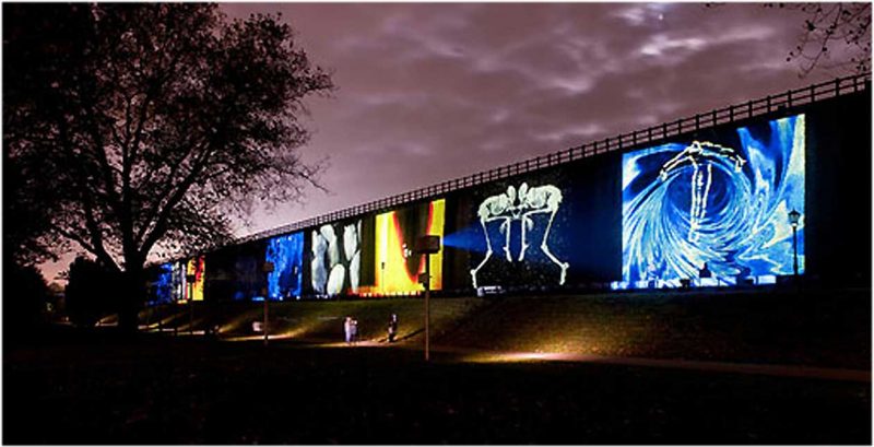 Subliminal - Lichtsicht Projektionsbiennale